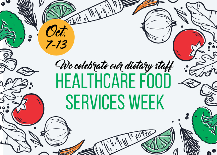 Healthcare Food Services Week